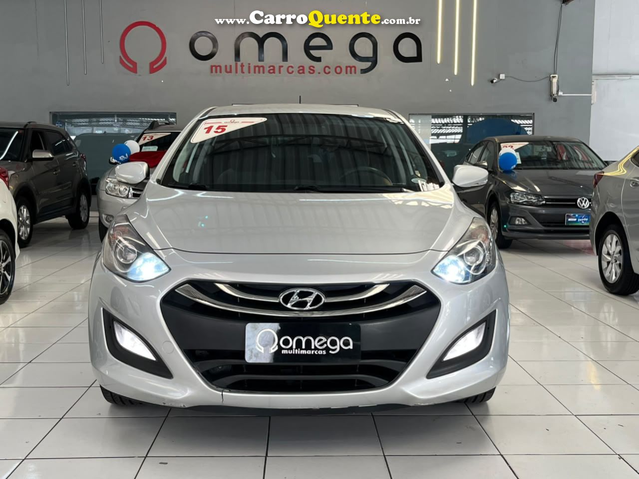 HYUNDAI   I30 1.8 16V AUT. 5P   PRATA 2015 1.8 GASOLINA - Loja