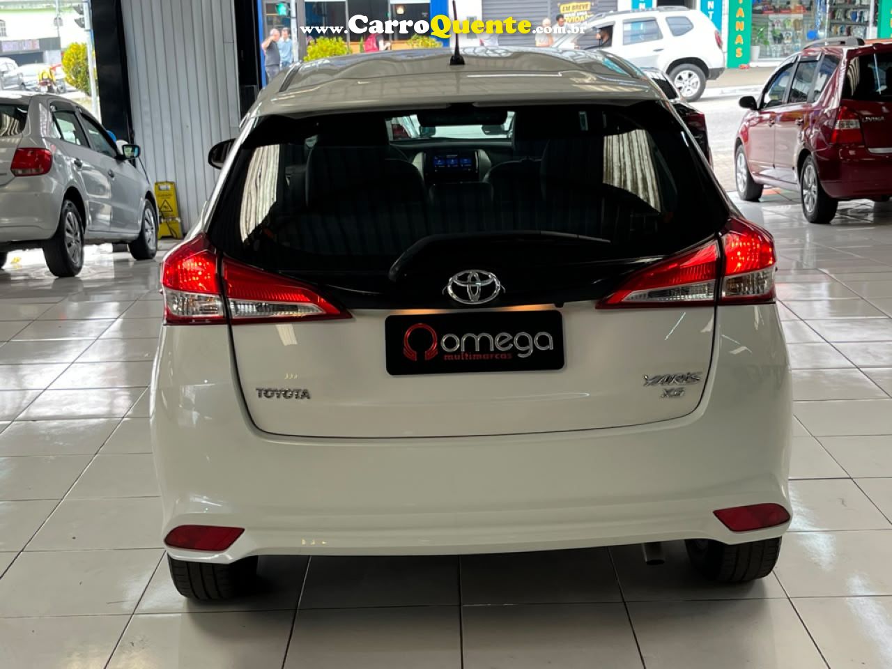 TOYOTA   YARIS XS 1.5 FLEX 16V 5P AUT.   BRANCO 2019 1.5 FLEX - Loja