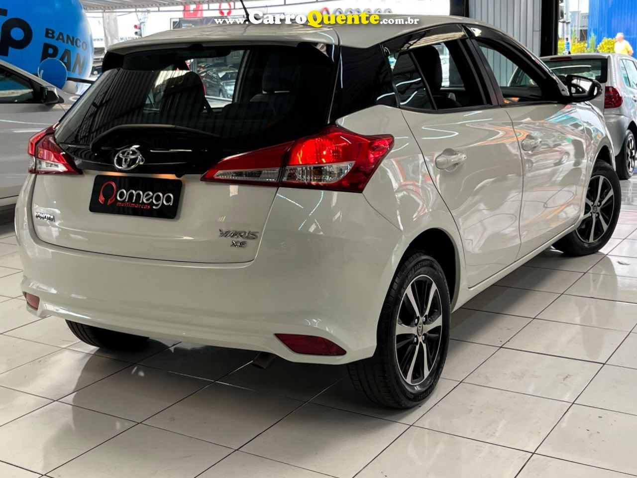 TOYOTA   YARIS XS 1.5 FLEX 16V 5P AUT.   BRANCO 2019 1.5 FLEX - Loja