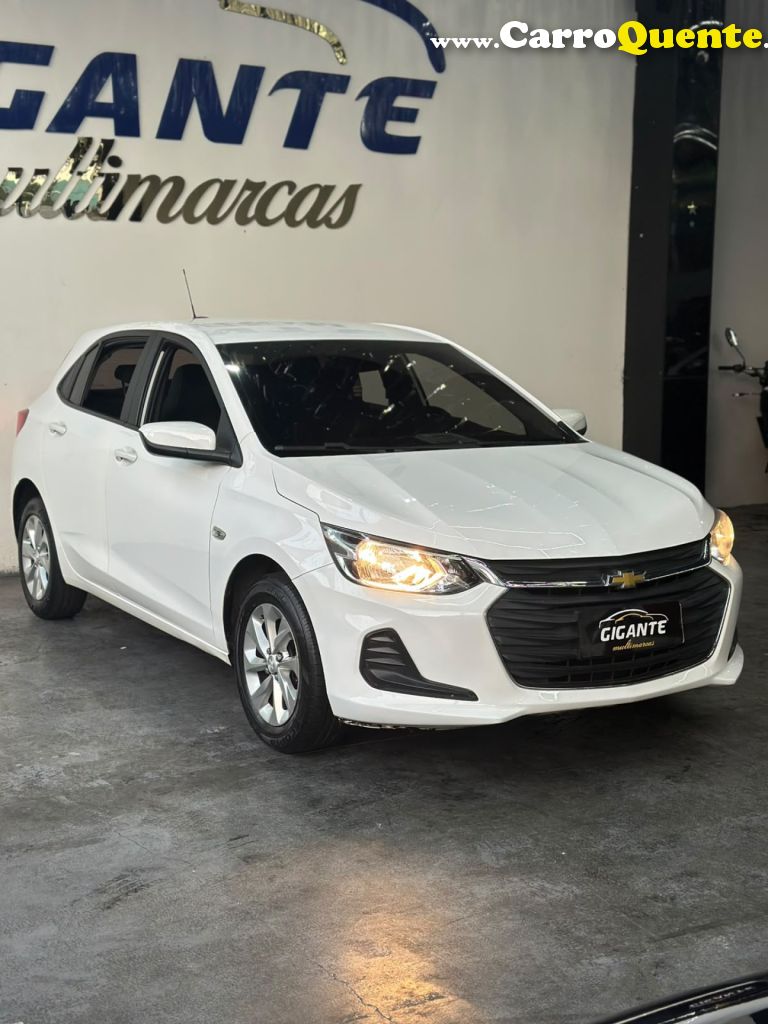 CHEVROLET   ONIX HATCH LT 1.0 12V FLEX 5P MEC.   BRANCO 2023 1.0 FLEX - Loja