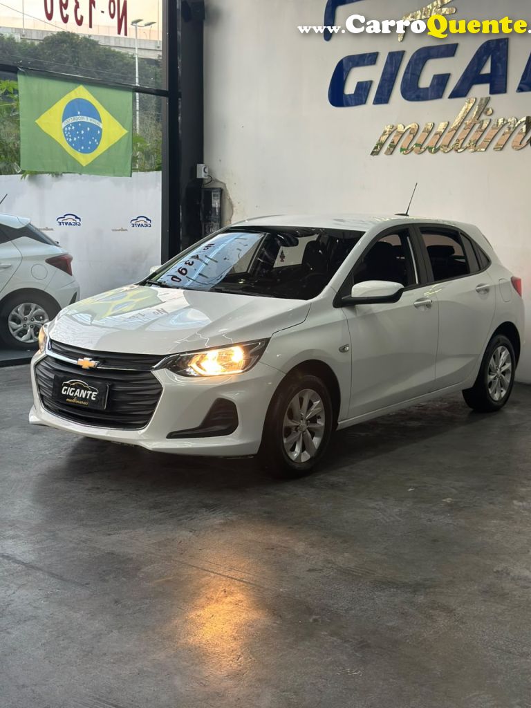 CHEVROLET   ONIX HATCH LT 1.0 12V FLEX 5P MEC.   BRANCO 2023 1.0 FLEX - Loja