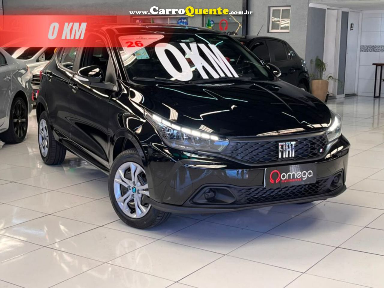 FIAT   ARGO DRIVE 1.3 8V FLEX AUT.   PRETO 2026 1.3 FLEX - Loja