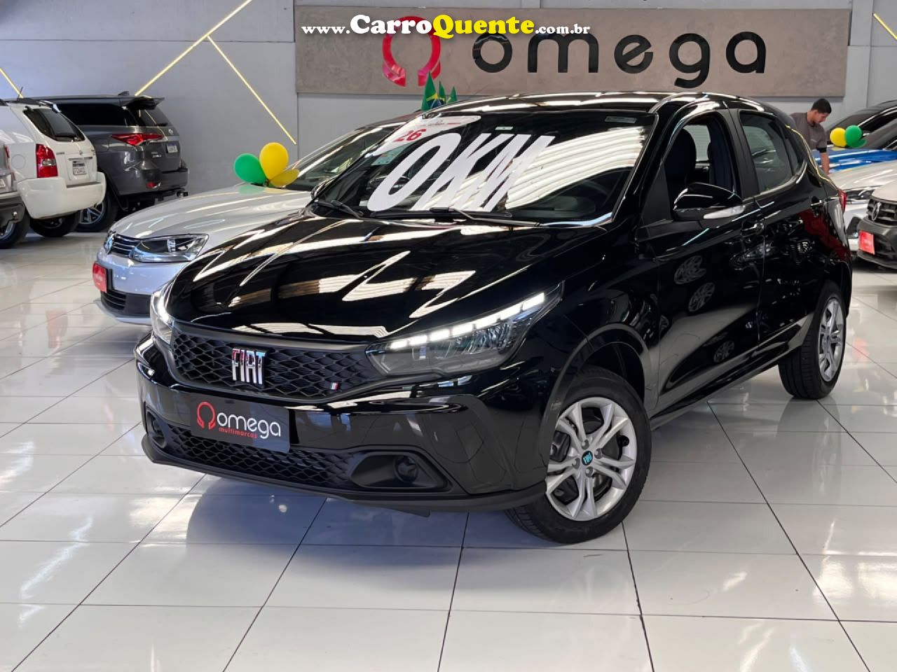 FIAT   ARGO DRIVE 1.3 8V FLEX AUT.   PRETO 2026 1.3 FLEX - Loja