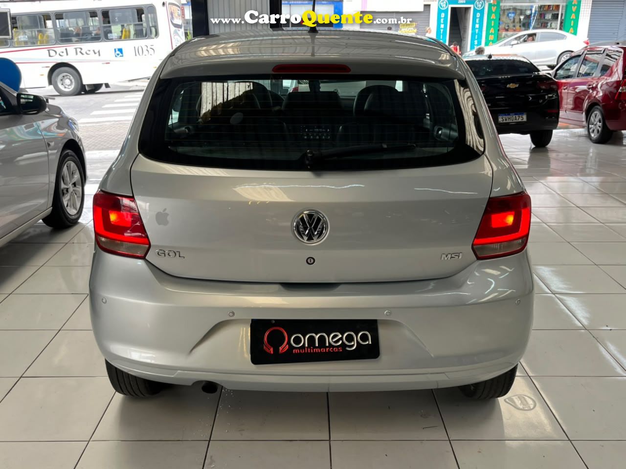 VOLKSWAGEN   GOL CITY (TREND) 1.6 MI T.FLEX 8V 4P   PRATA 2015 1.6 FLEX - Loja