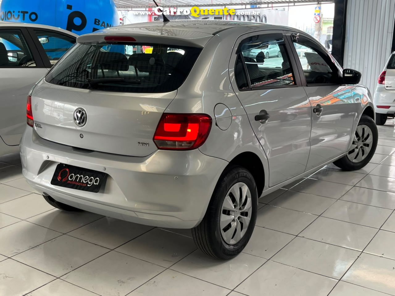 VOLKSWAGEN   GOL CITY (TREND) 1.6 MI T.FLEX 8V 4P   PRATA 2015 1.6 FLEX - Loja