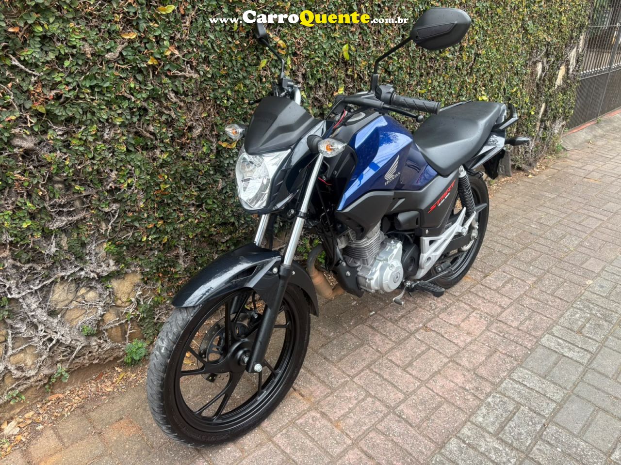 HONDA   CG 160 START   AZUL 2026 160 GASOLINA - Loja