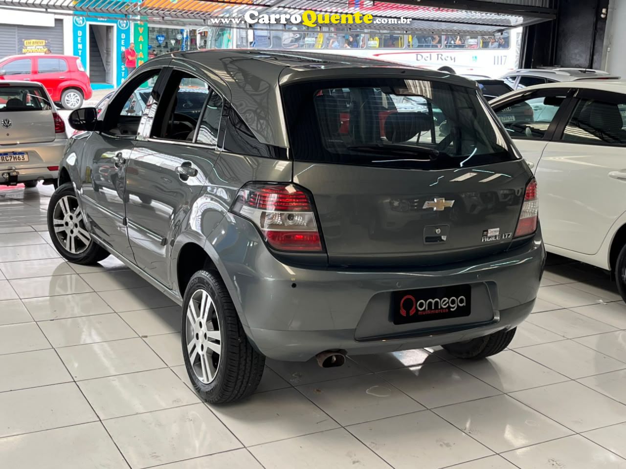 CHEVROLET   AGILE LTZ 1.4 MPFI 8V FLEXPOWER 5P   CINZA 2013 1.4 FLEX - Loja