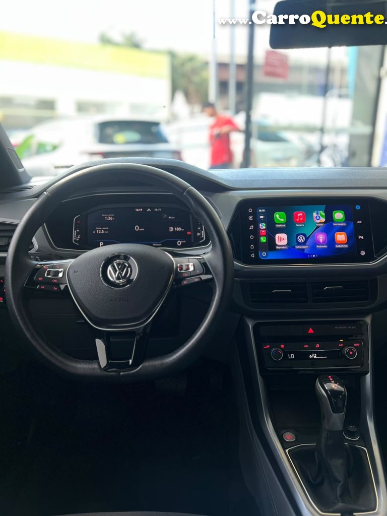 VOLKSWAGEN   T-CROSS COMFORTLINE 1.0 TSI FLEX 5P AUT.   AZUL 2021 1.0 FLEX - Loja