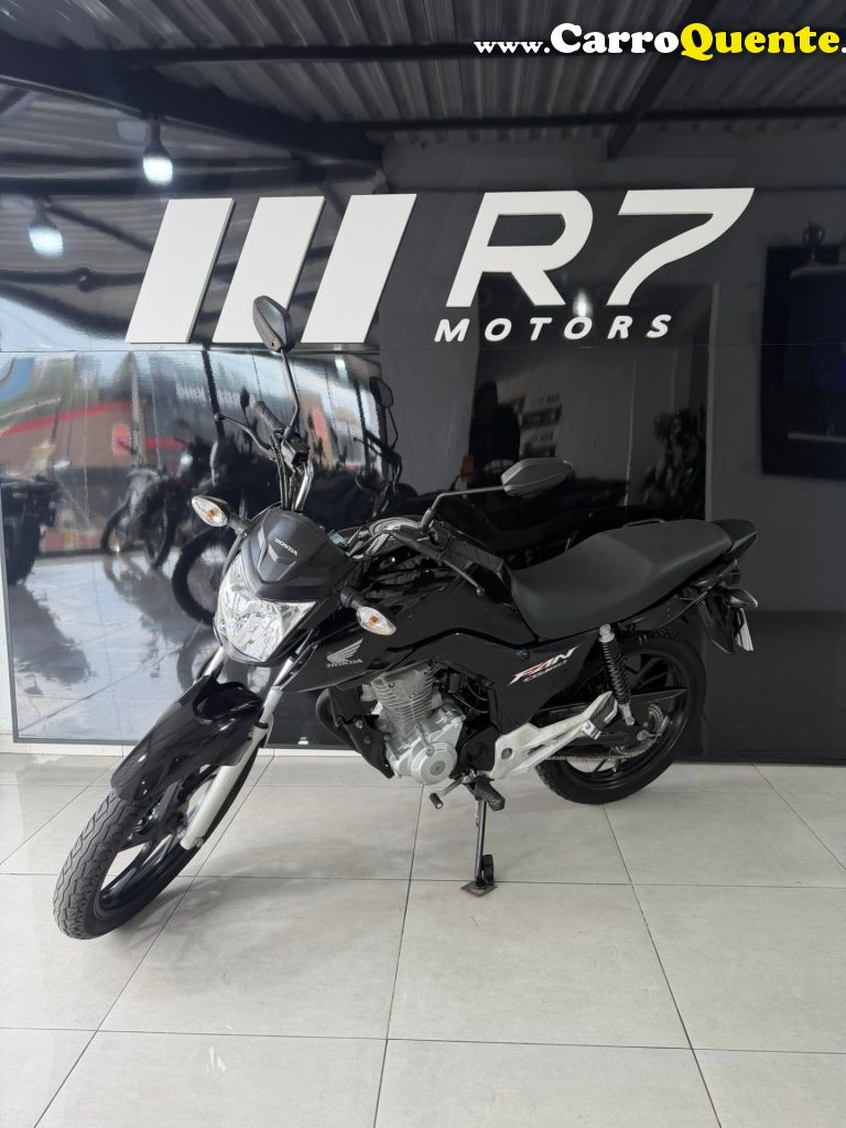 HONDA   CG 160 FAN FLEX   PRETO 2022 160 FLEX - Loja
