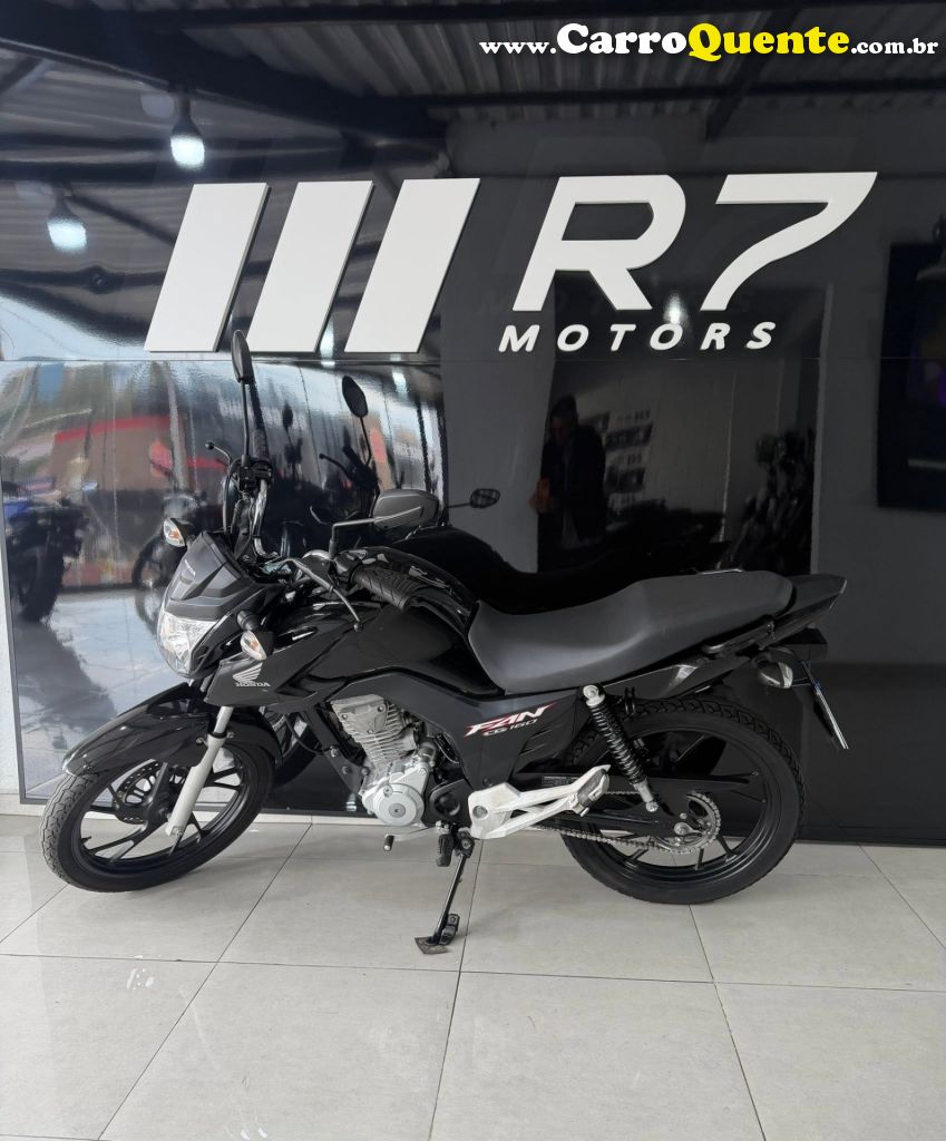 HONDA   CG 160 FAN FLEX   PRETO 2022 160 FLEX - Loja