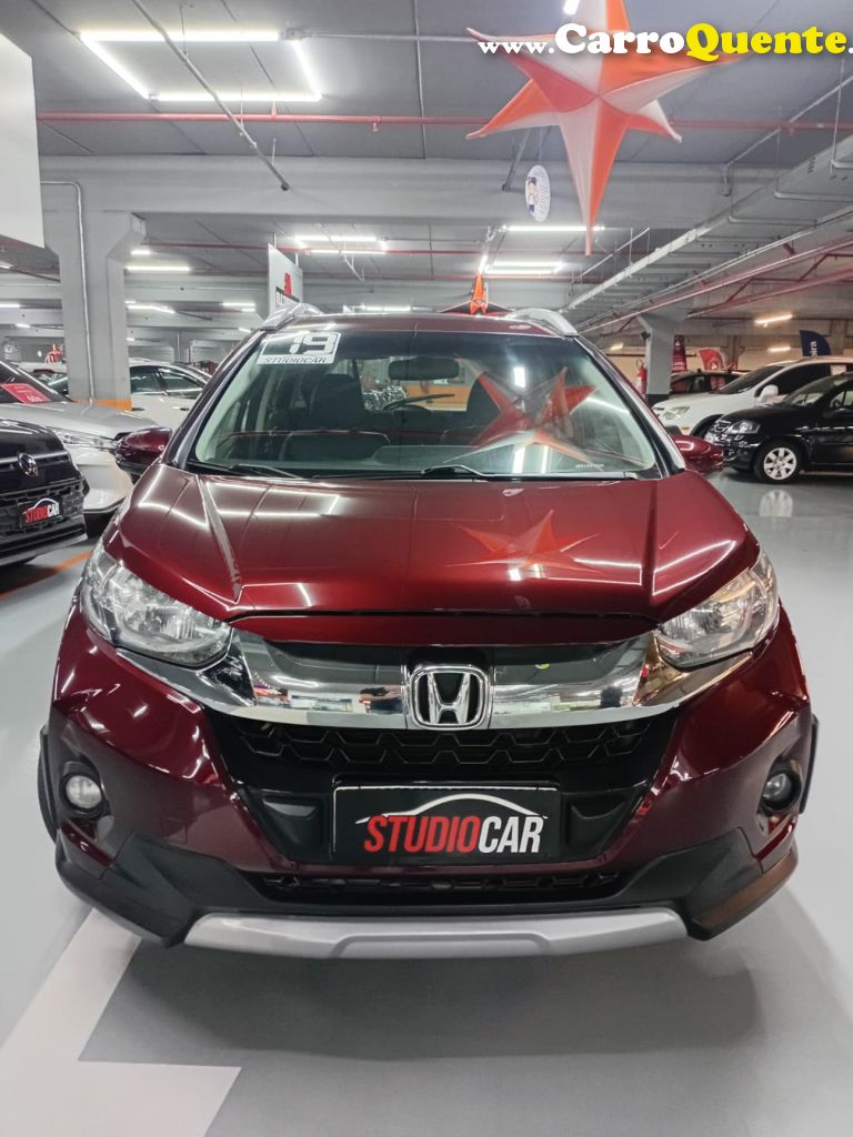 HONDA   WR-V EXL 1.5 FLEXONE 16V 5P AUT.   VERMELHO 2019 1.5 FLEX - Loja