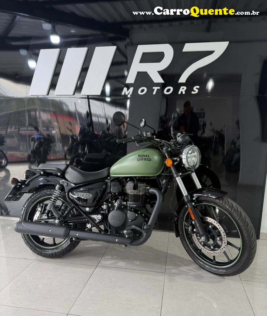 ROYAL ENFIELD   METEOR FIREBALL 350CC ABS   VERDE 2025 350 GASOLINA - Loja