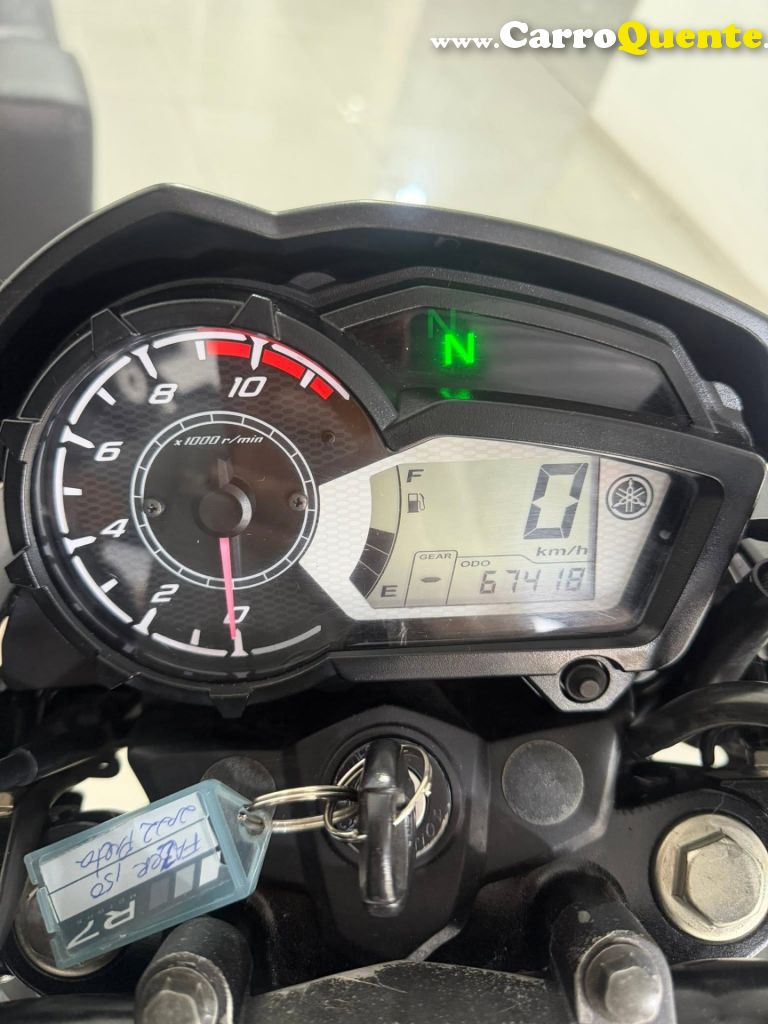 YAMAHA    YS FAZER 150SED   PRETO 2022 150 FLEX - Loja