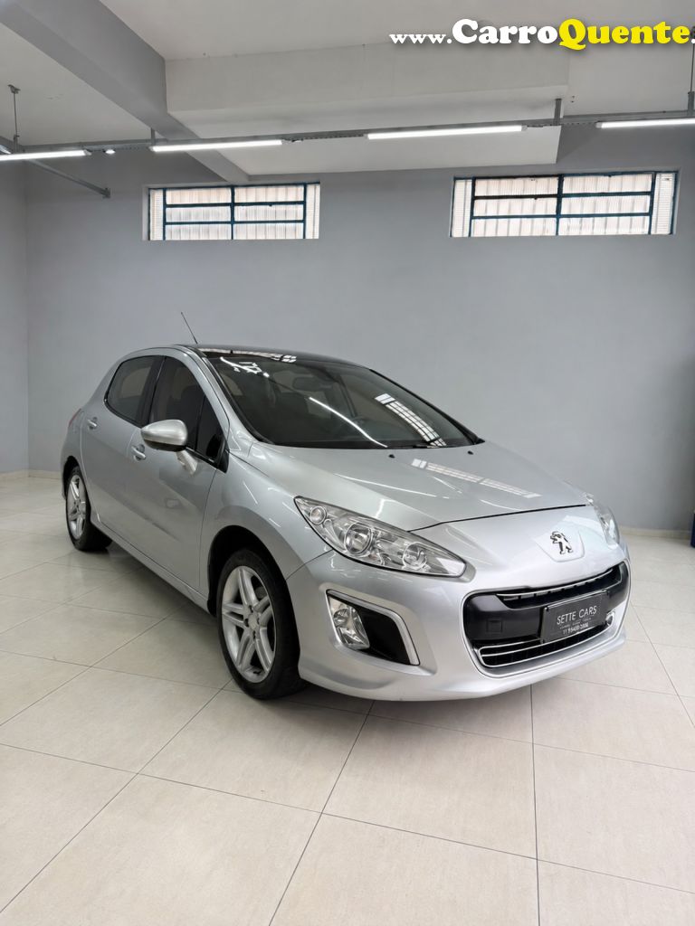 PEUGEOT   308 ALLURE 2.0 FLEX 16V 5P AUT.   PRATA 2013 2.0 FLEX - Loja