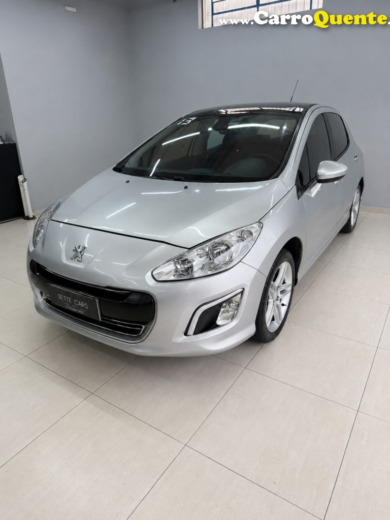 PEUGEOT   308 ALLURE 2.0 FLEX 16V 5P AUT.   PRATA 2013 2.0 FLEX - Loja