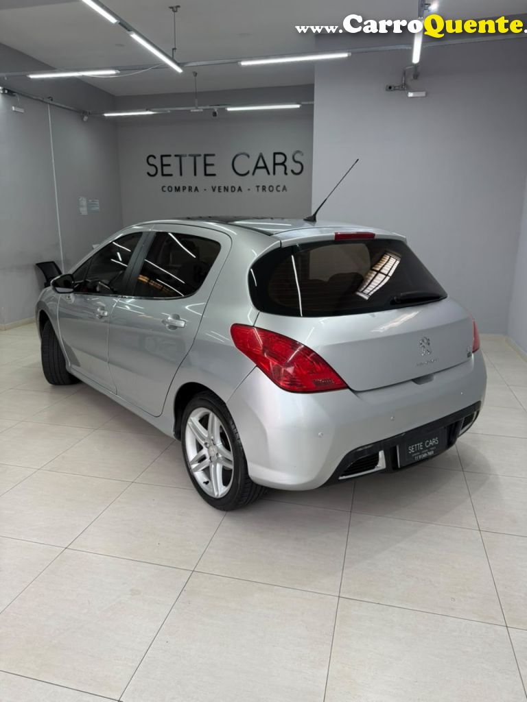 PEUGEOT   308 ALLURE 2.0 FLEX 16V 5P AUT.   PRATA 2013 2.0 FLEX - Loja