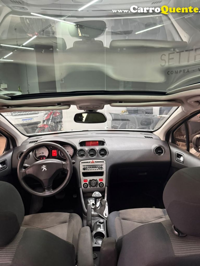 PEUGEOT   308 ALLURE 2.0 FLEX 16V 5P AUT.   PRATA 2013 2.0 FLEX - Loja