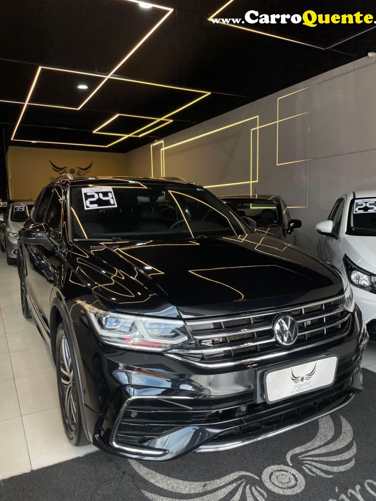 VOLKSWAGEN   TIGUAN ALL SPACE R-LINE 300 TSI 186 CV   PRETO 2024 2.0 GASOLINA - Loja