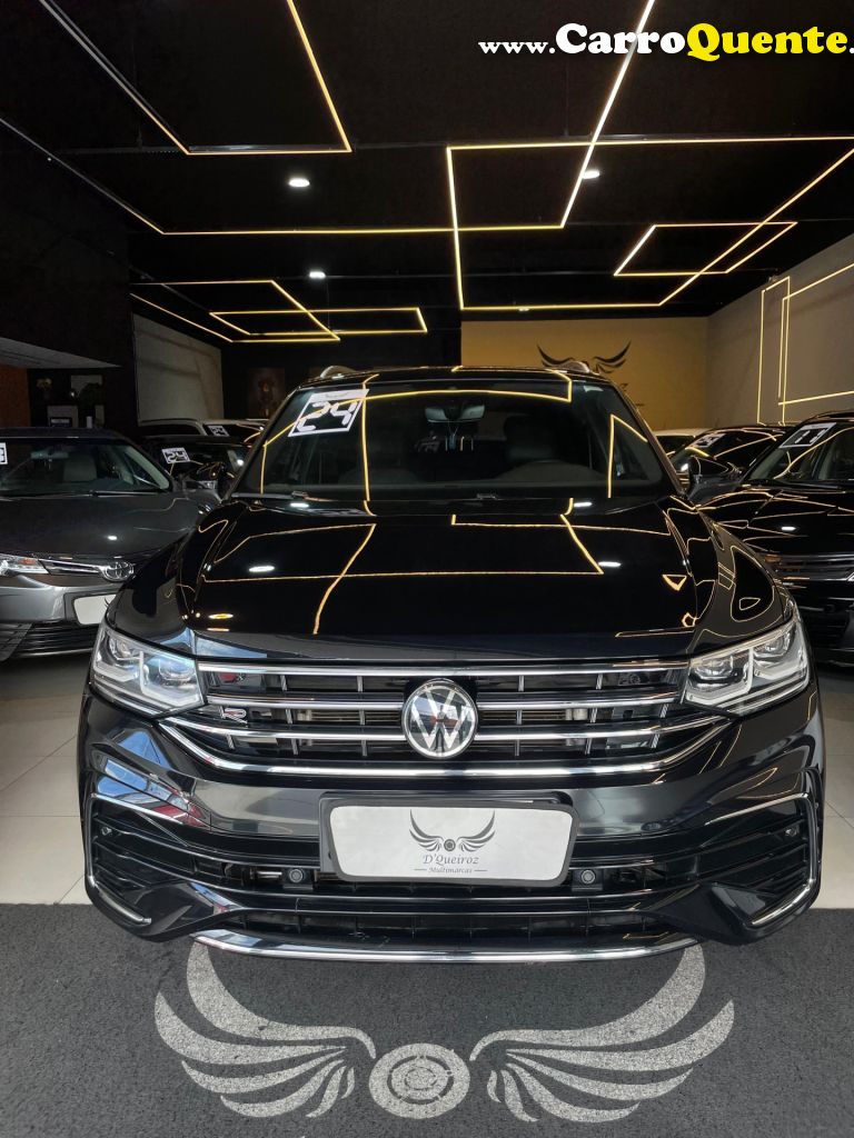 VOLKSWAGEN   TIGUAN ALL SPACE R-LINE 300 TSI 186 CV   PRETO 2024 2.0 GASOLINA - Loja