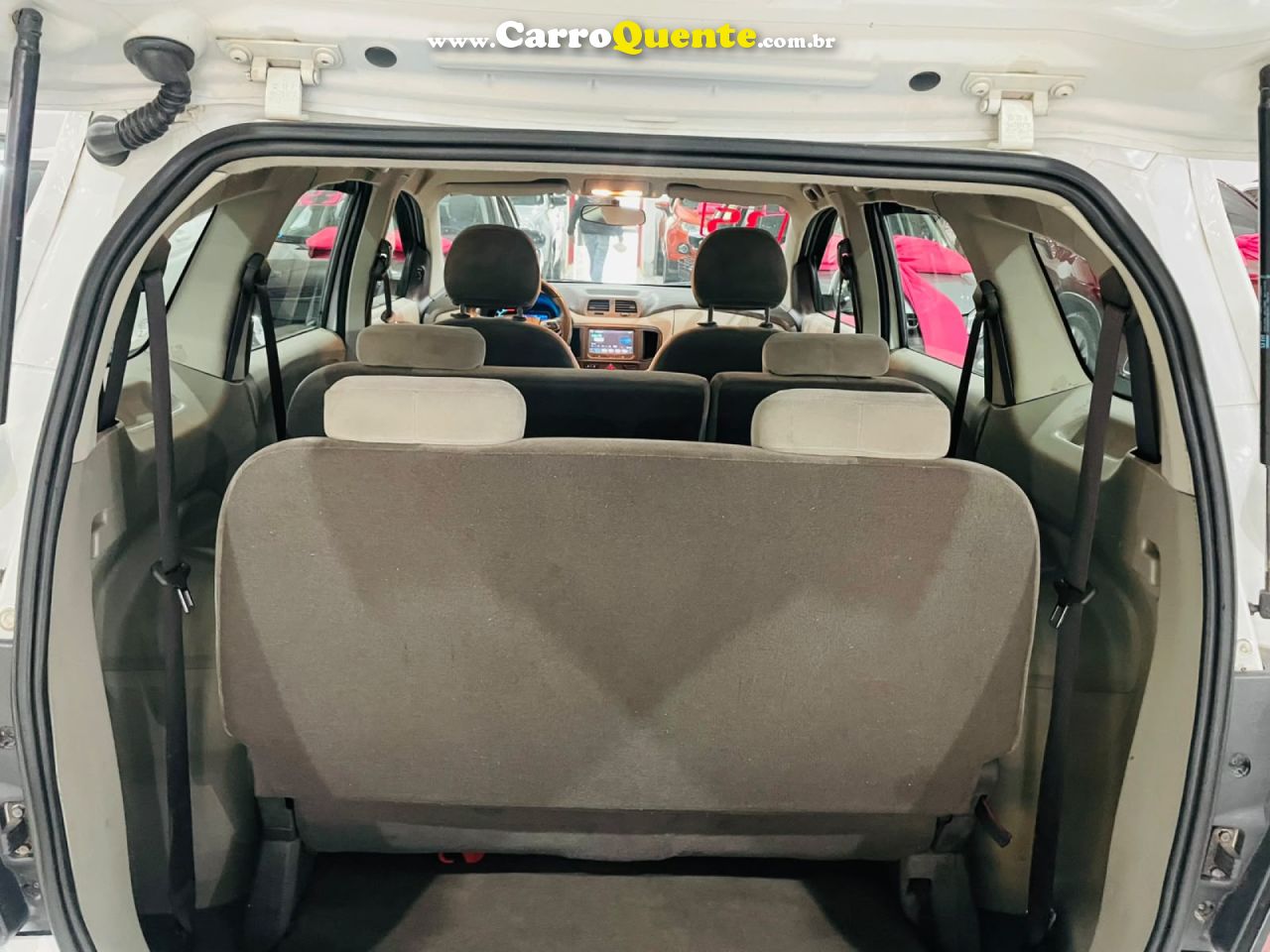 CHEVROLET   SPIN LTZ 1.8 8V ECONO.FLEX 5P AUT.   BRANCO 2015 1.8 FLEX - Loja
