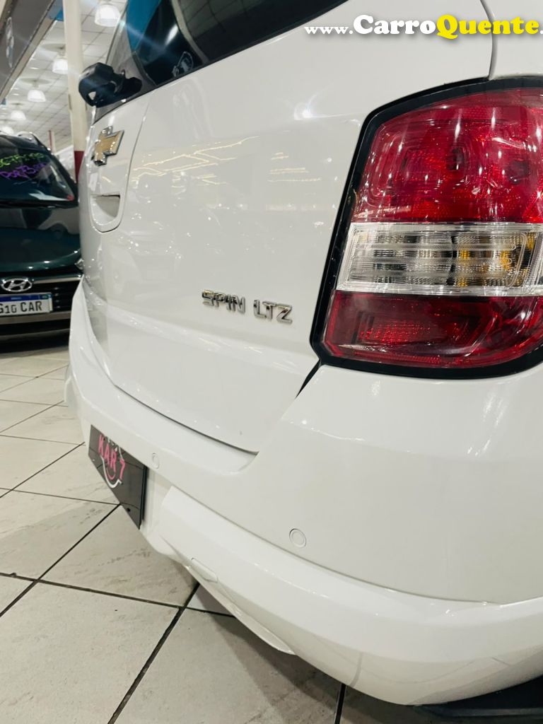 CHEVROLET   SPIN LTZ 1.8 8V ECONO.FLEX 5P AUT.   BRANCO 2015 1.8 FLEX - Loja