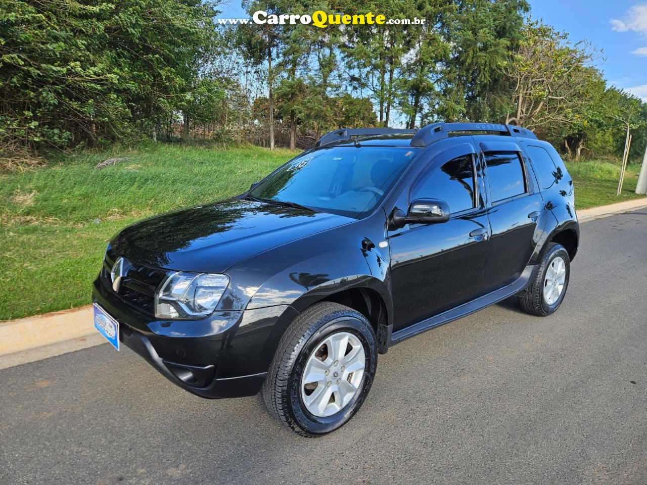 RENAULT   DUSTER EXPRESSION 1.6 HI-FLEX 16V MEC.   PRETO 2016 1.6 FLEX - Loja
