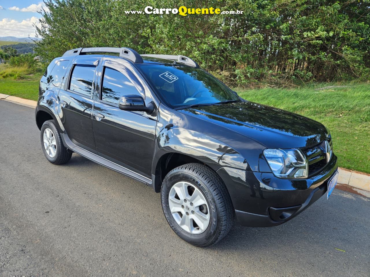 RENAULT   DUSTER EXPRESSION 1.6 HI-FLEX 16V MEC.   PRETO 2016 1.6 FLEX - Loja