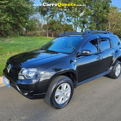 RENAULT   DUSTER EXPRESSION 1.6 HI-FLEX 16V MEC.   PRETO 2016 1.6 FLEX