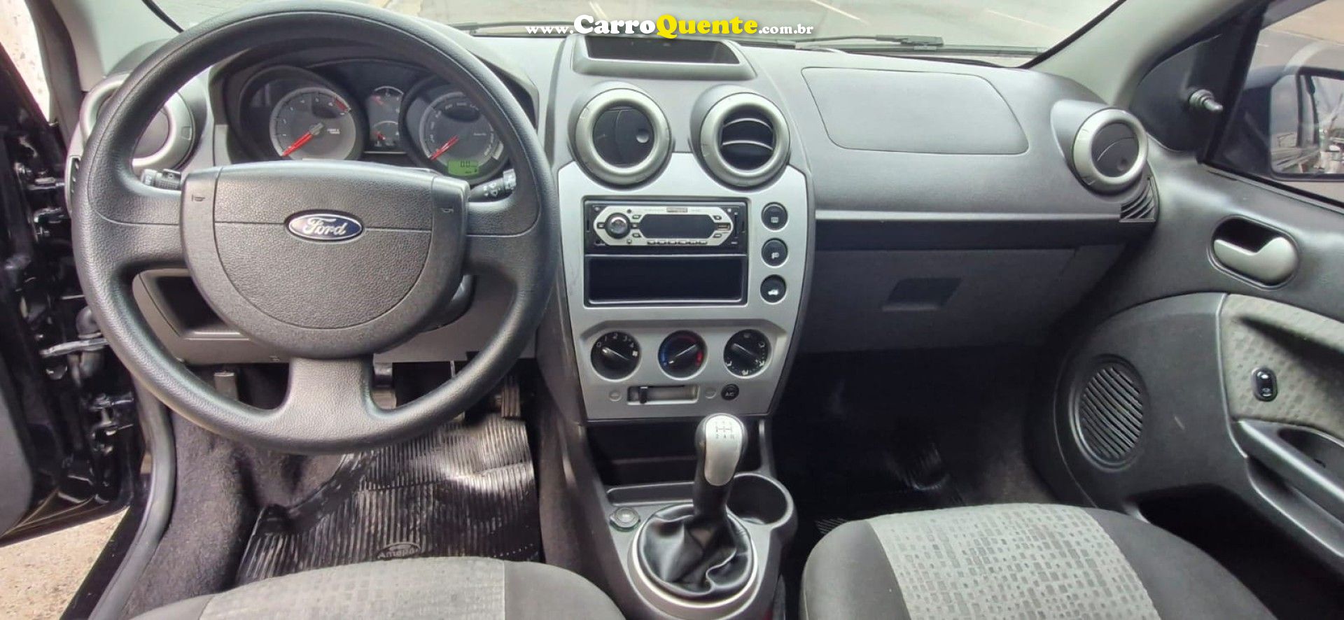 FORD   FIESTA SED. 1.6 8V FLEX 4P   PRETO 2012 1.6 FLEX - Loja