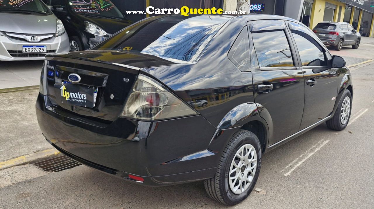 FORD   FIESTA SED. 1.6 8V FLEX 4P   PRETO 2012 1.6 FLEX - Loja
