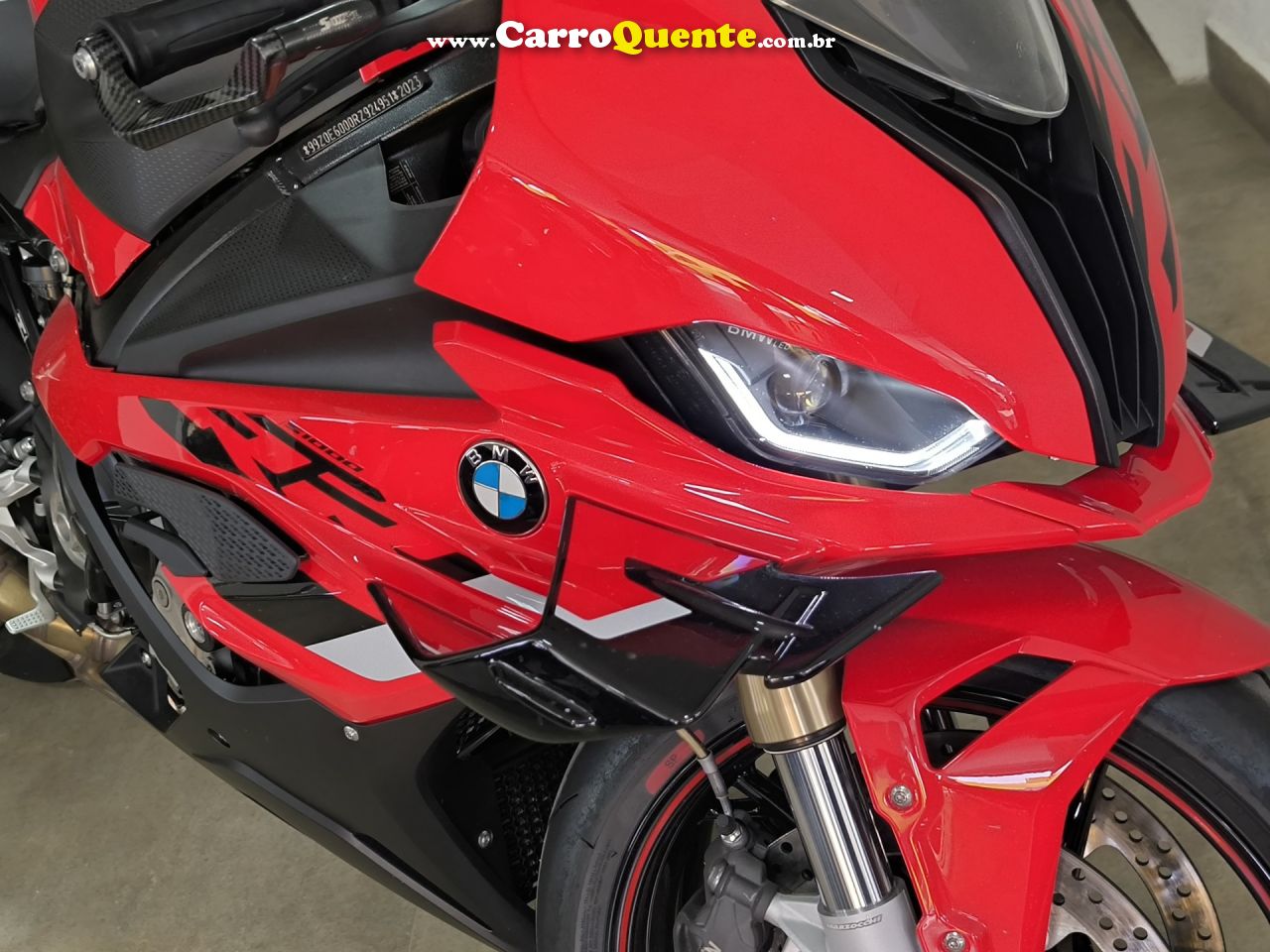 BMW   S1000 RR    VERMELHO 2024 1000 GASOLINA - Loja