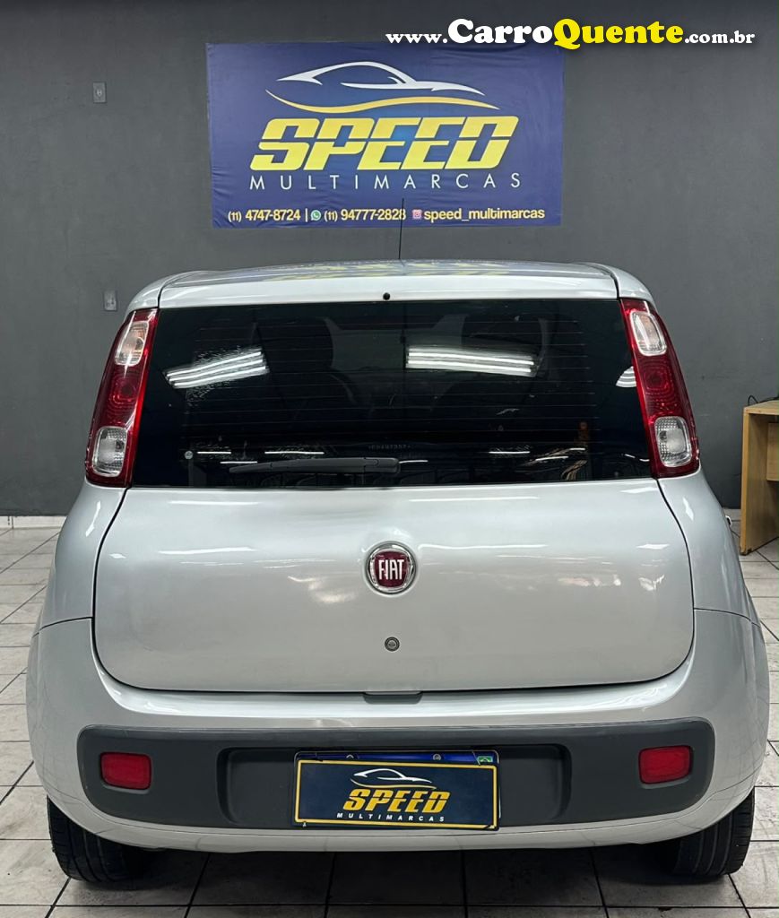 FIAT   UNO VIVACE CELEB. 1.0 EVO F.FLEX 8V 5P   PRATA 2014 1.0 FLEX - Loja