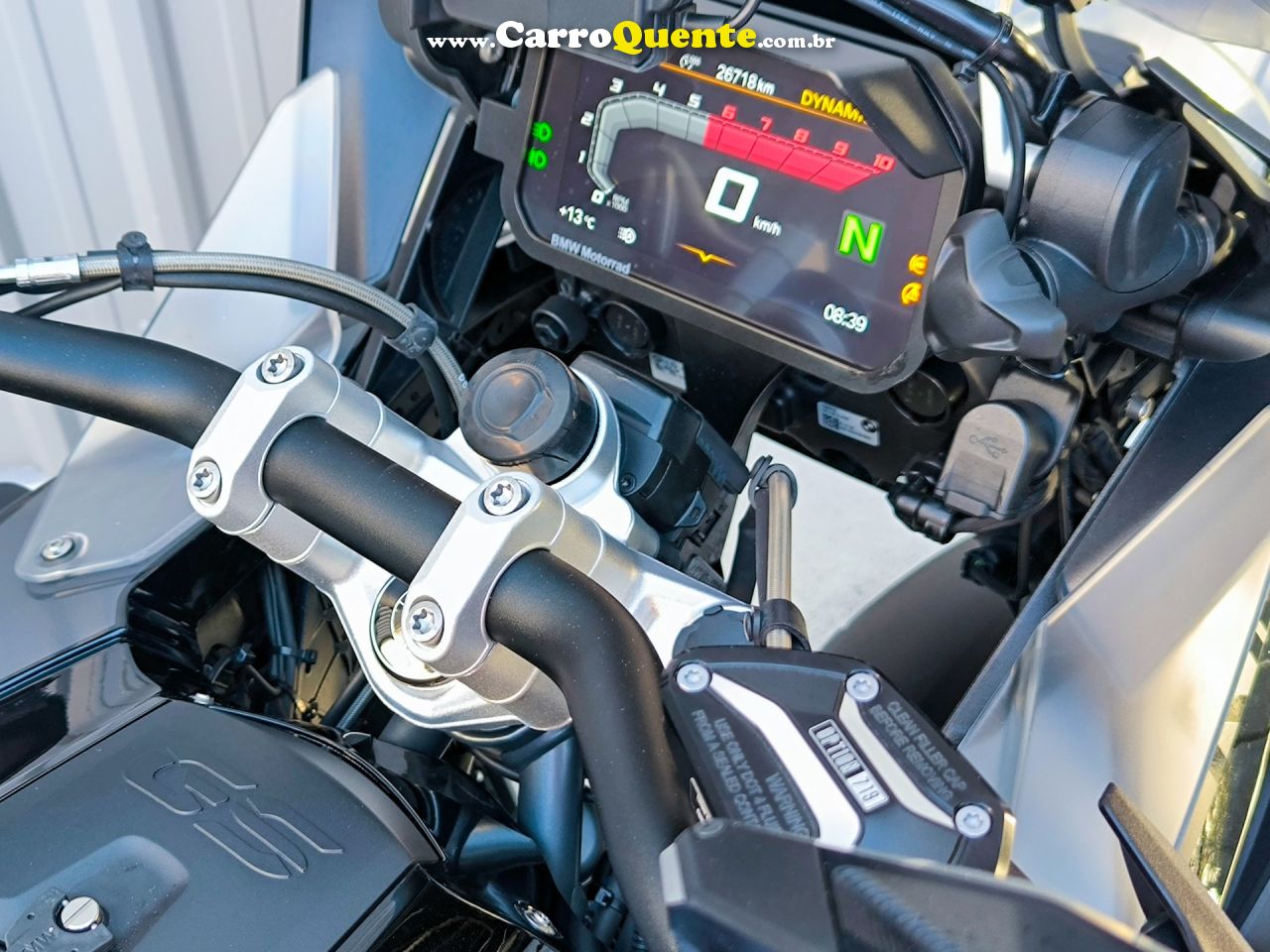 BMW   BMW R1250 GS ADVENTURE TRIPLE BLACK 719   PRETO 2024 1250 GASOLINA - Loja