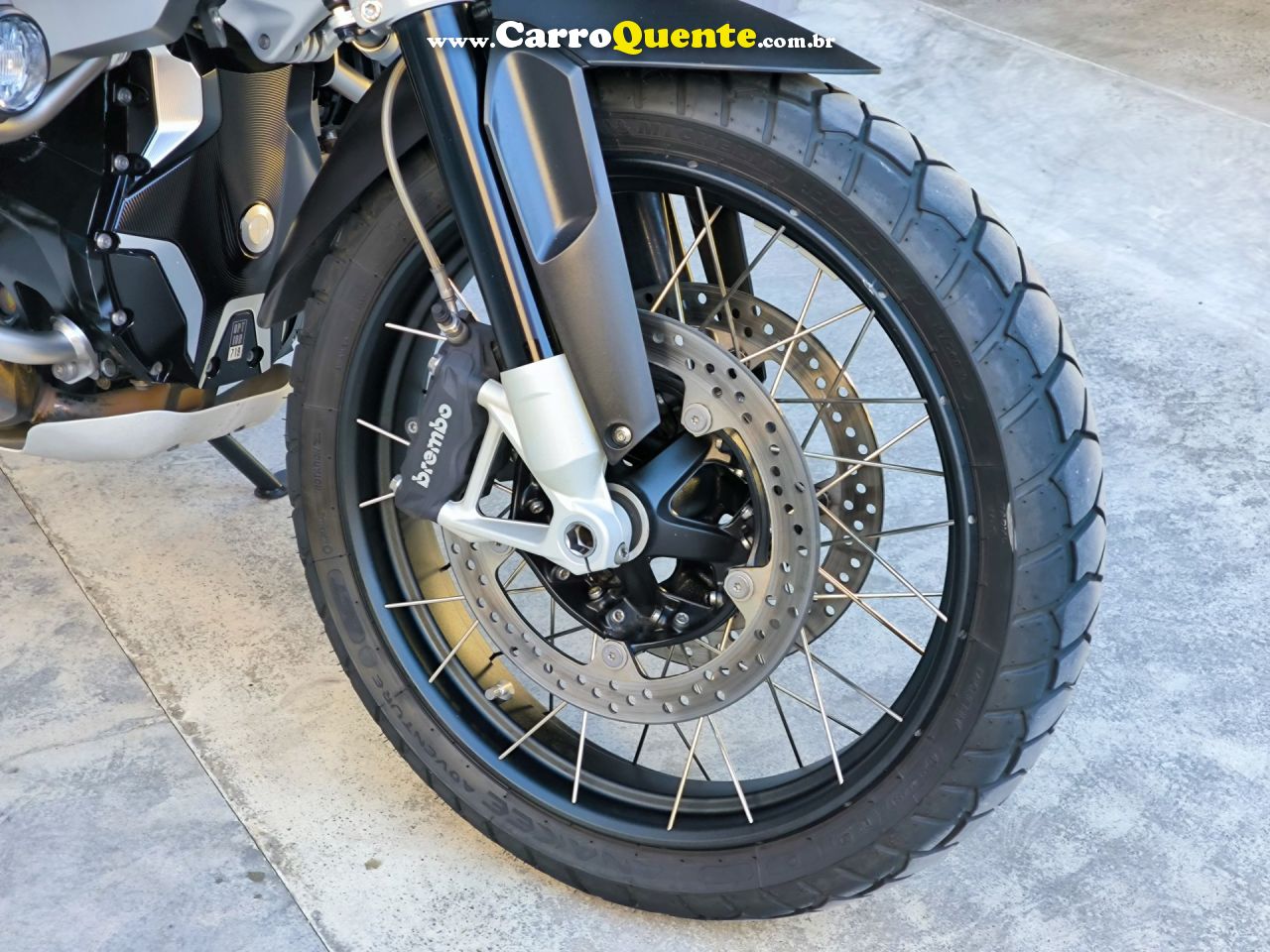 BMW   BMW R1250 GS ADVENTURE TRIPLE BLACK 719   PRETO 2024 1250 GASOLINA - Loja