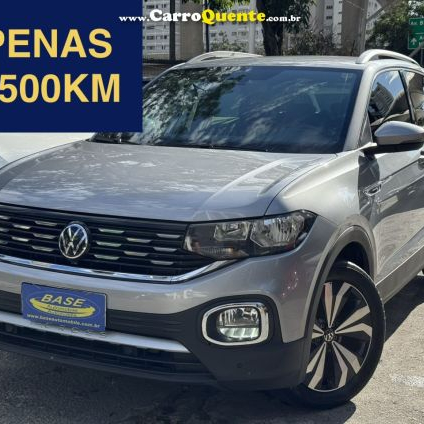 VOLKSWAGEN   T-CROSS HIG. 250 TSI 1.4 FLEX 16V 5P AUT   PRATA 2024 1.4 TSI FLEX