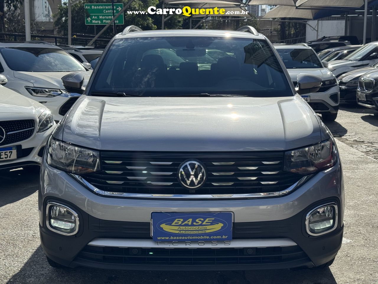 VOLKSWAGEN   T-CROSS HIG. 250 TSI 1.4 FLEX 16V 5P AUT   PRATA 2024 1.4 TSI FLEX - Loja