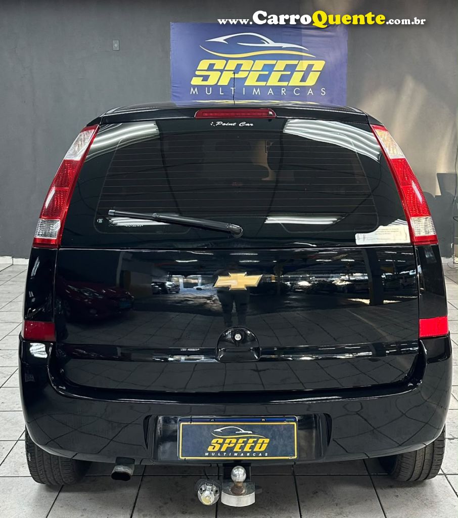 CHEVROLET   MERIVA MAXX 1.8 MPFI 8V FLEXPOWER   PRETO 2008 1.8 FLEX - Loja