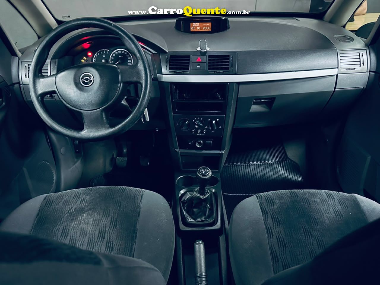 CHEVROLET   MERIVA MAXX 1.8 MPFI 8V FLEXPOWER   PRETO 2008 1.8 FLEX - Loja