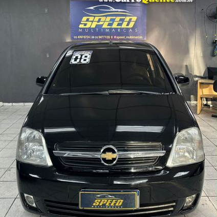 CHEVROLET   MERIVA MAXX 1.8 MPFI 8V FLEXPOWER   PRETO 2008 1.8 FLEX