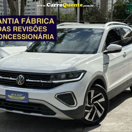 VOLKSWAGEN   T-CROSS HIG. 250 TSI 1.4 FLEX 16V 5P AUT   BRANCO 2025 1.4 TSI FLEX