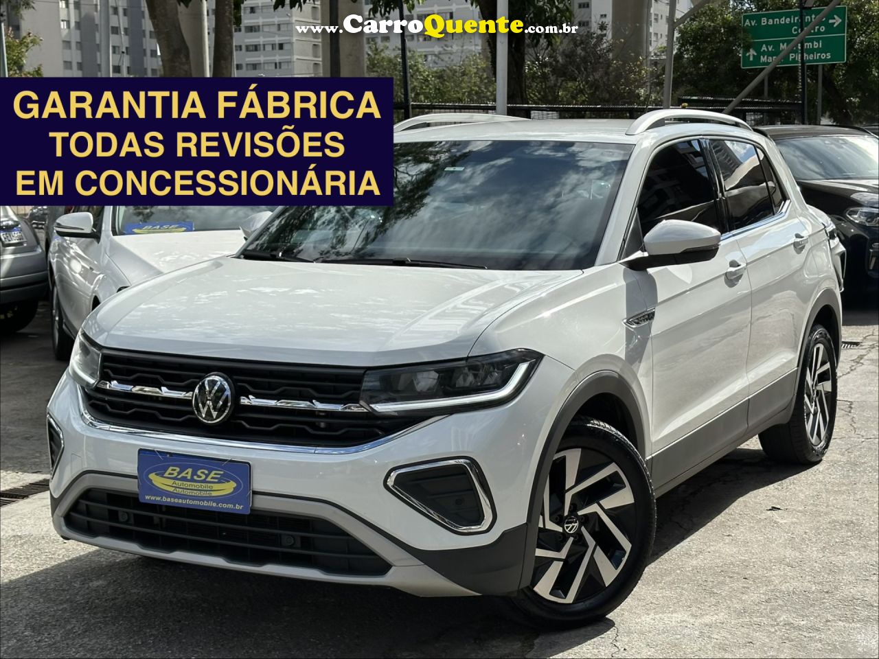 VOLKSWAGEN   T-CROSS HIG. 250 TSI 1.4 FLEX 16V 5P AUT   BRANCO 2025 1.4 TSI FLEX - Loja