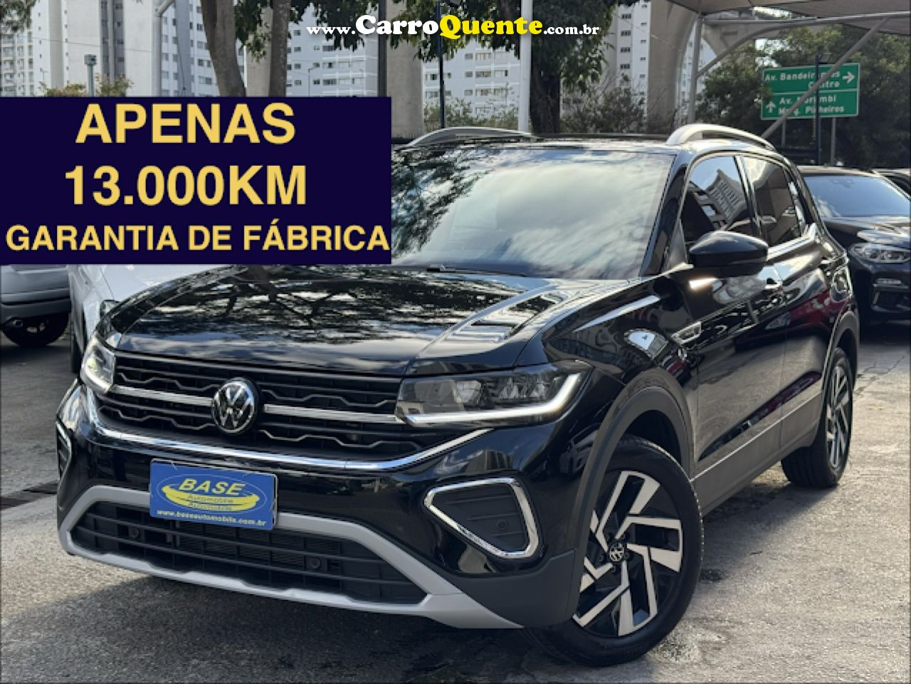VOLKSWAGEN   T-CROSS HIG. 250 TSI 1.4 FLEX 16V 5P AUT   PRETO 2026 1.4 TSI FLEX - Loja