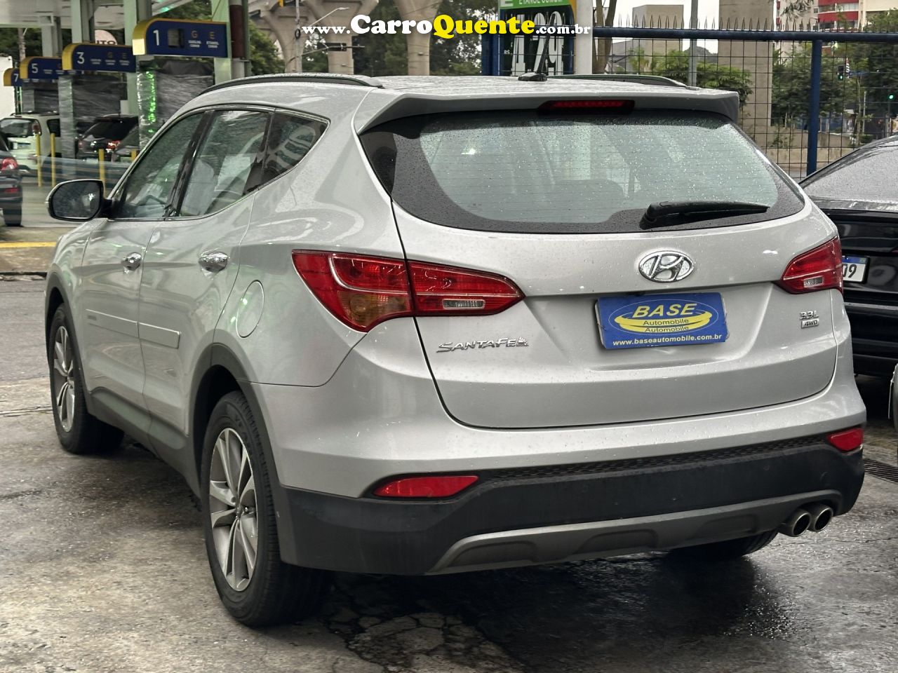 HYUNDAI   SANTA FEGLS 3.3 V6 4X4 TIPTRONIC   PRATA 2016 3.3 GASOLINA - Loja