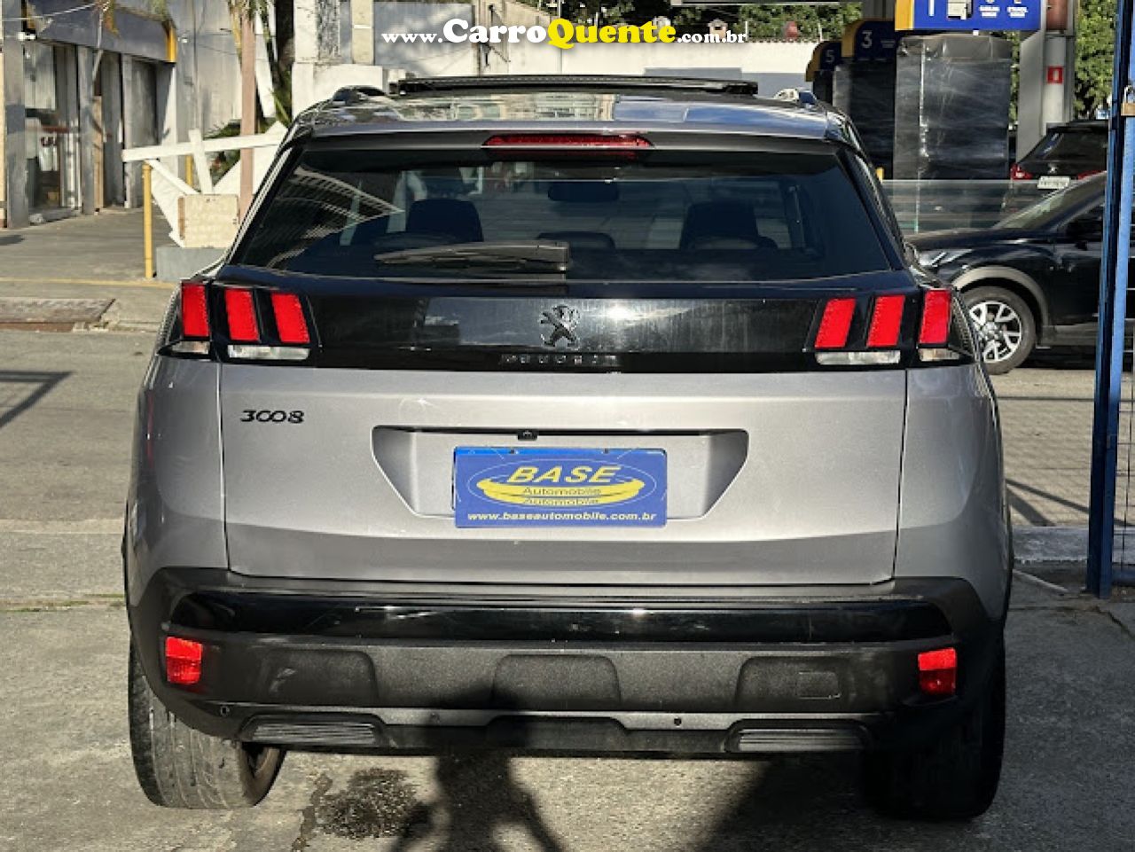 PEUGEOT   3008 GRIFFE 1.6 TURBO 16V 5P AUT.   PRATA 2019 1.6 T GASOLINA - Loja