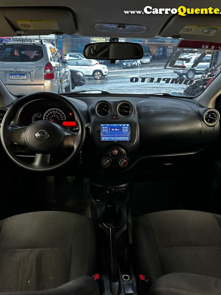 NISSAN   VERSA SV 1.6 16V FLEX FUEL 4P MEC.   BRANCO 2013 1.6 FLEX - Loja