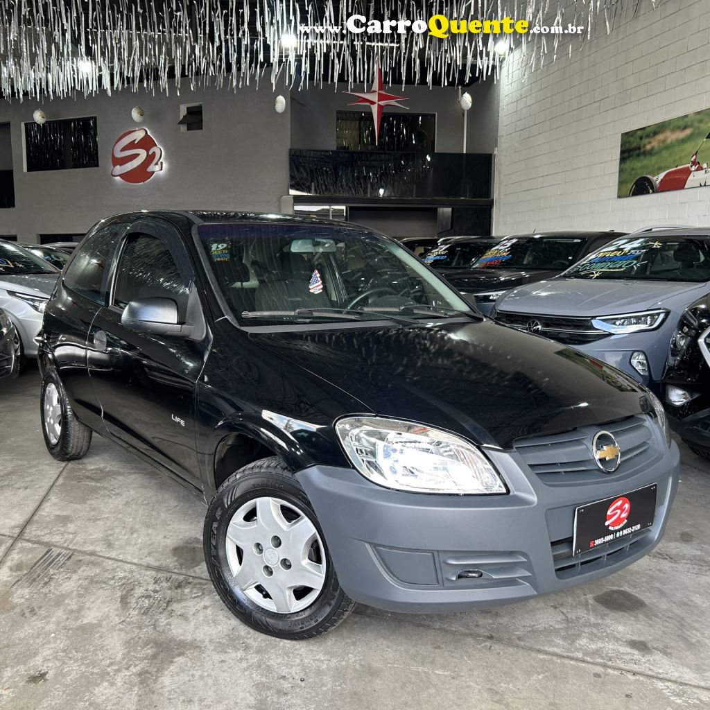 CHEVROLET   CELTA LIFE LS 1.0 MPFI 8V FLEXPOWER 5P   PRETO 2010 1.0 FLEX - Loja