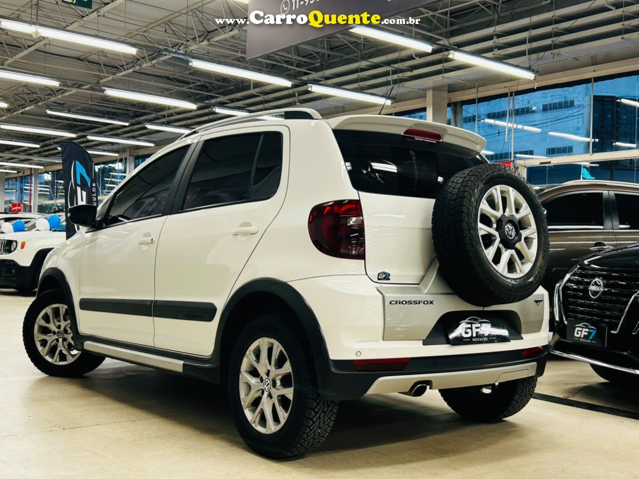 VOLKSWAGEN   CROSSFOX 1.6 MI TOTAL FLEX 8V 5P   BRANCO 2013 1.6 FLEX - Loja