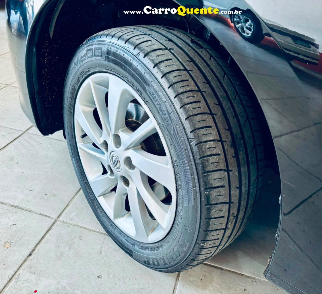 NISSAN   SENTRA SV 2.0 FLEXSTART 16V AUT.   PRETO 2014 2.0 FLEX - Loja