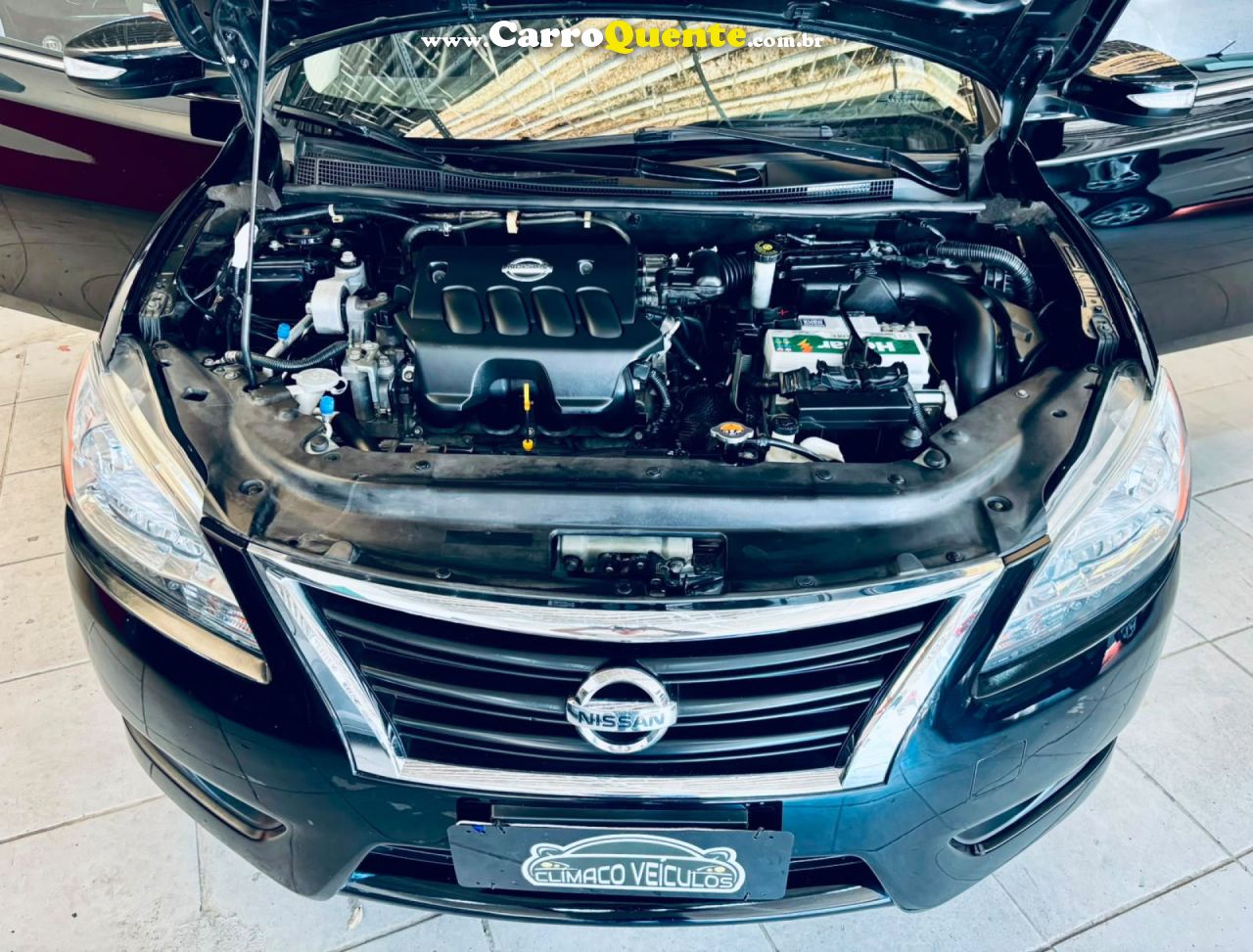 NISSAN   SENTRA SV 2.0 FLEXSTART 16V AUT.   PRETO 2014 2.0 FLEX - Loja