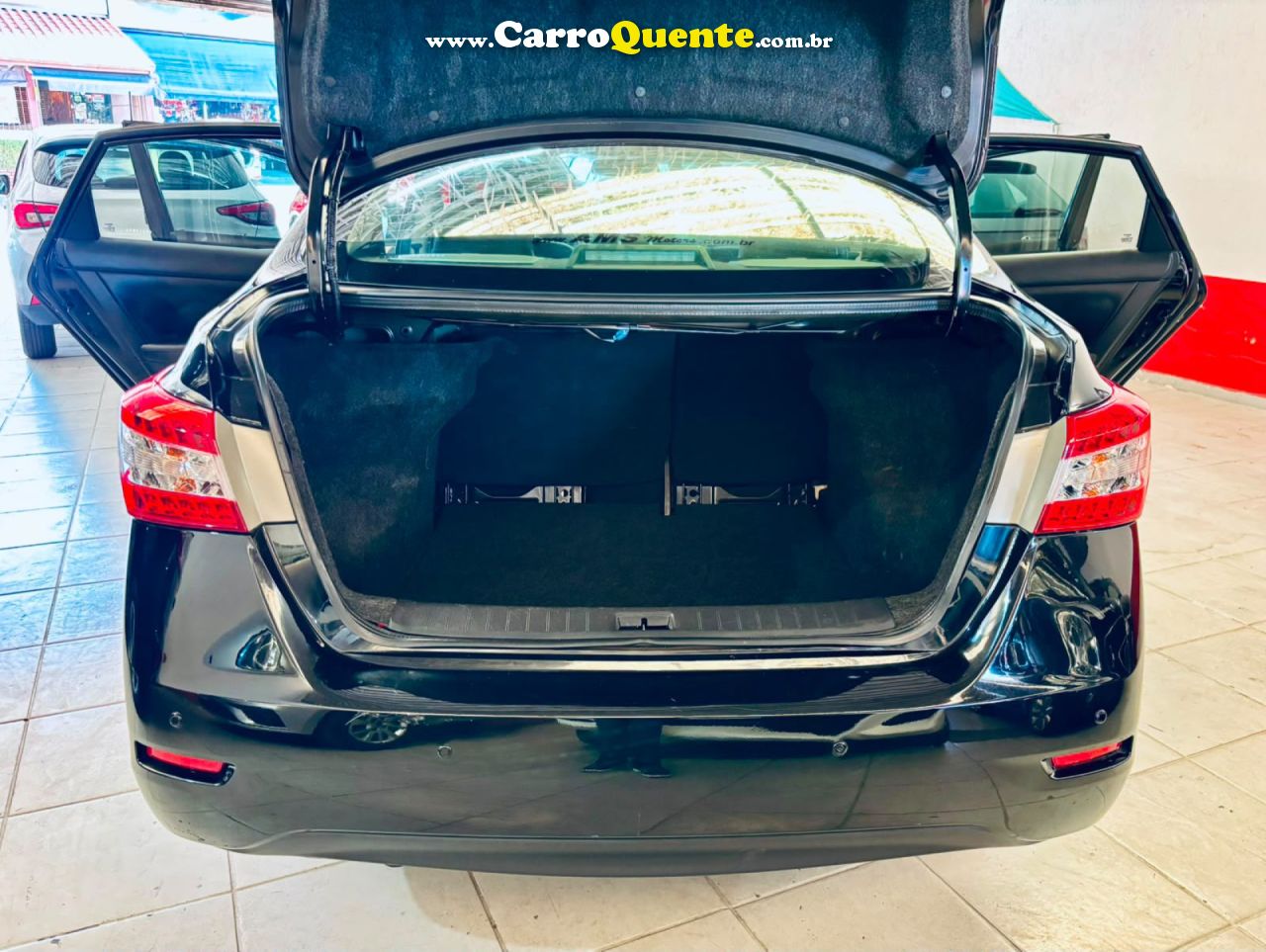 NISSAN   SENTRA SV 2.0 FLEXSTART 16V AUT.   PRETO 2014 2.0 FLEX - Loja